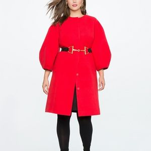 Eloquii Drama Sleeve Coat